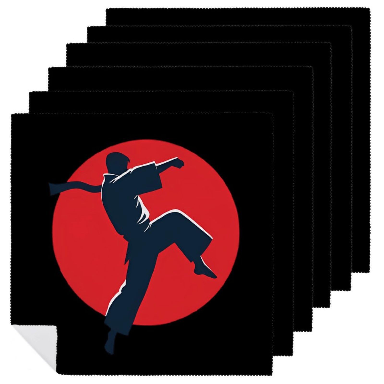 Servilletas de tela suaves Karate, el toque decorativo premium para tus fiestas