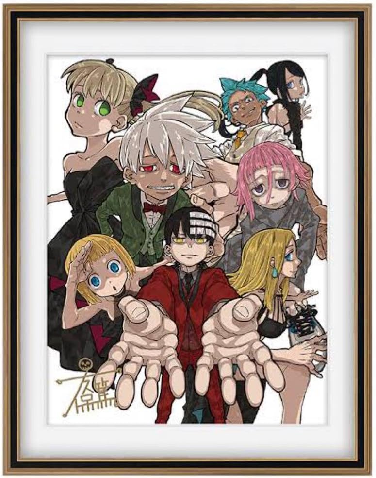 ソウルイーター 20周年記念原画展 直筆サイン入り複製原画 ソウル