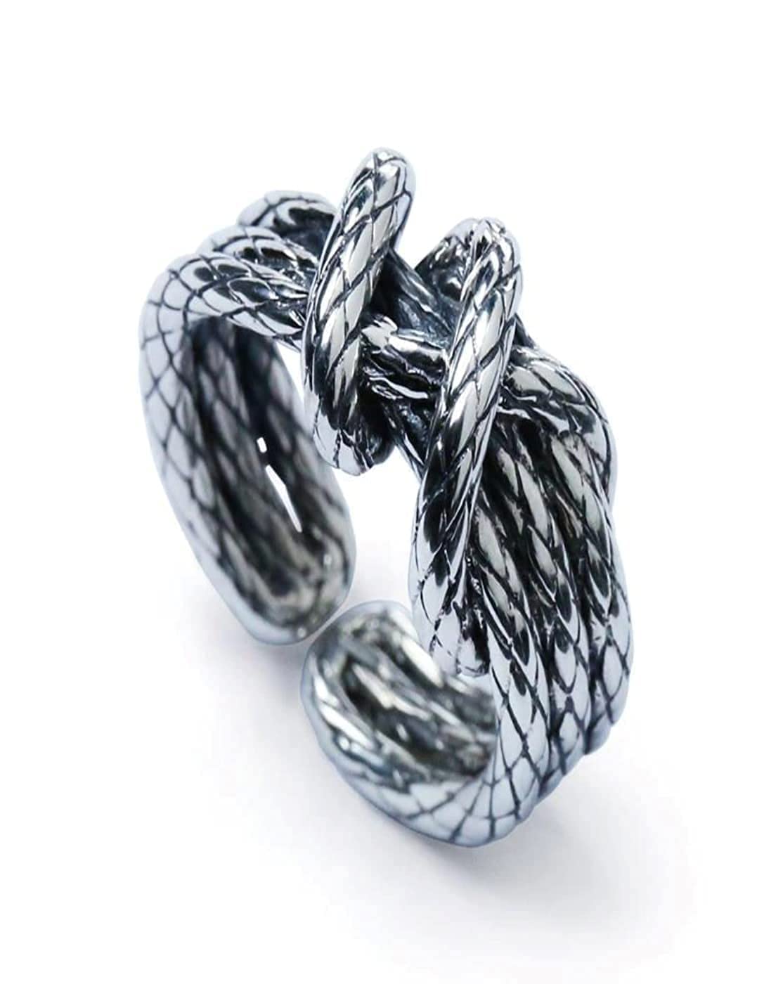Rings for Men Boys girls dragon claw rings for men adjustable animal rings Punk Vintage Jewelry Biker Ring Stainless Steel Rings gothic Fashion gift Silver Oxidised Metal Rings for Women -159