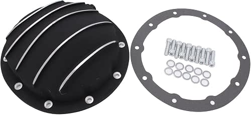 Aluminum Black GM Differential Cover 8.5" & 8.6" Ring Gear