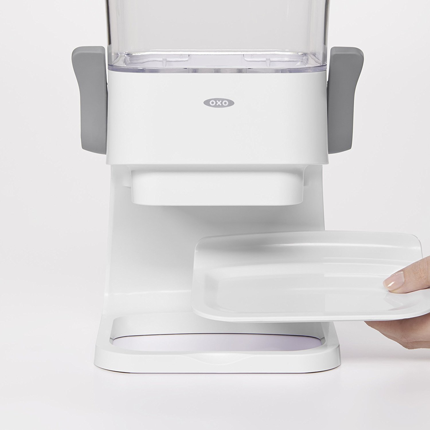 OXO Good Grips Countertop Cereal Dispenser, Clear/White