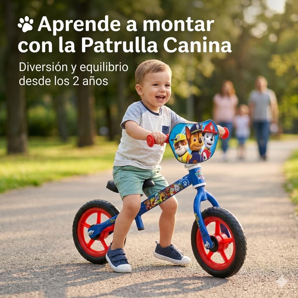 Pik&Roll - Draisienne Paw Patrol Garcon, Color Blanco