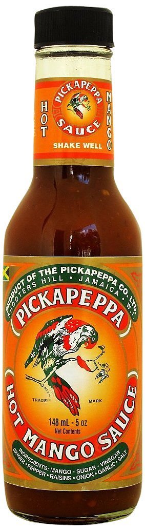 Pickapeppa, Sauce Mango Hot, 5 FO (Pack of 12)