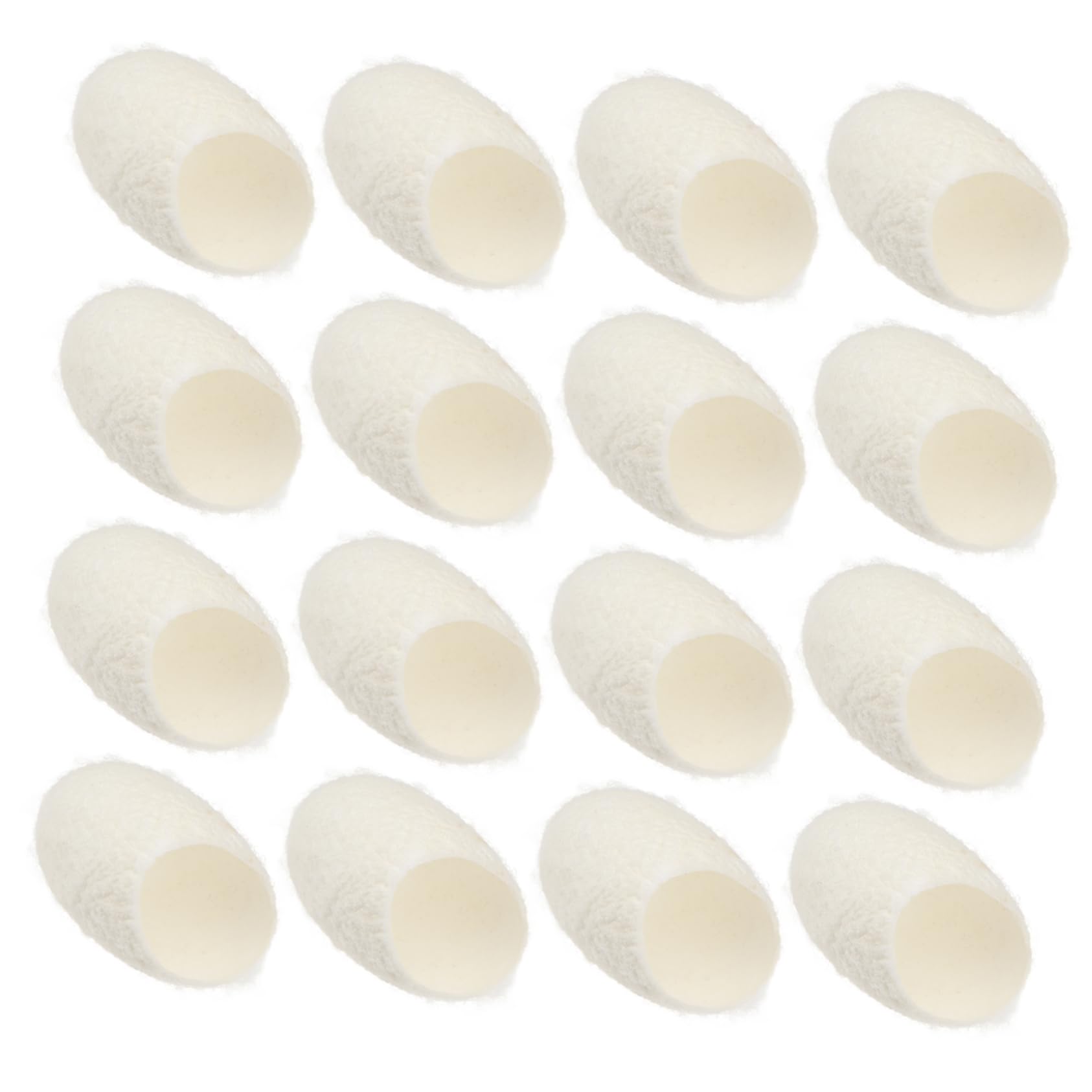 Generic 100pcs Silkworm Silk Exfoliator Exfoliatir Exfoliating Wipes Remover Face Steamer Oil Cleansers for Face Cotton Face Pads Face Skincare Worms Green Tea Deep Cleanse White