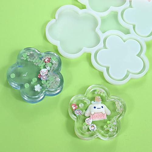 Miniatura 8 de mostsom Moldes de silicona para piruletas, moldes de silicona para piruletas de chocolate, con diseño de hojas, flores, dulces, sin palillos, 2