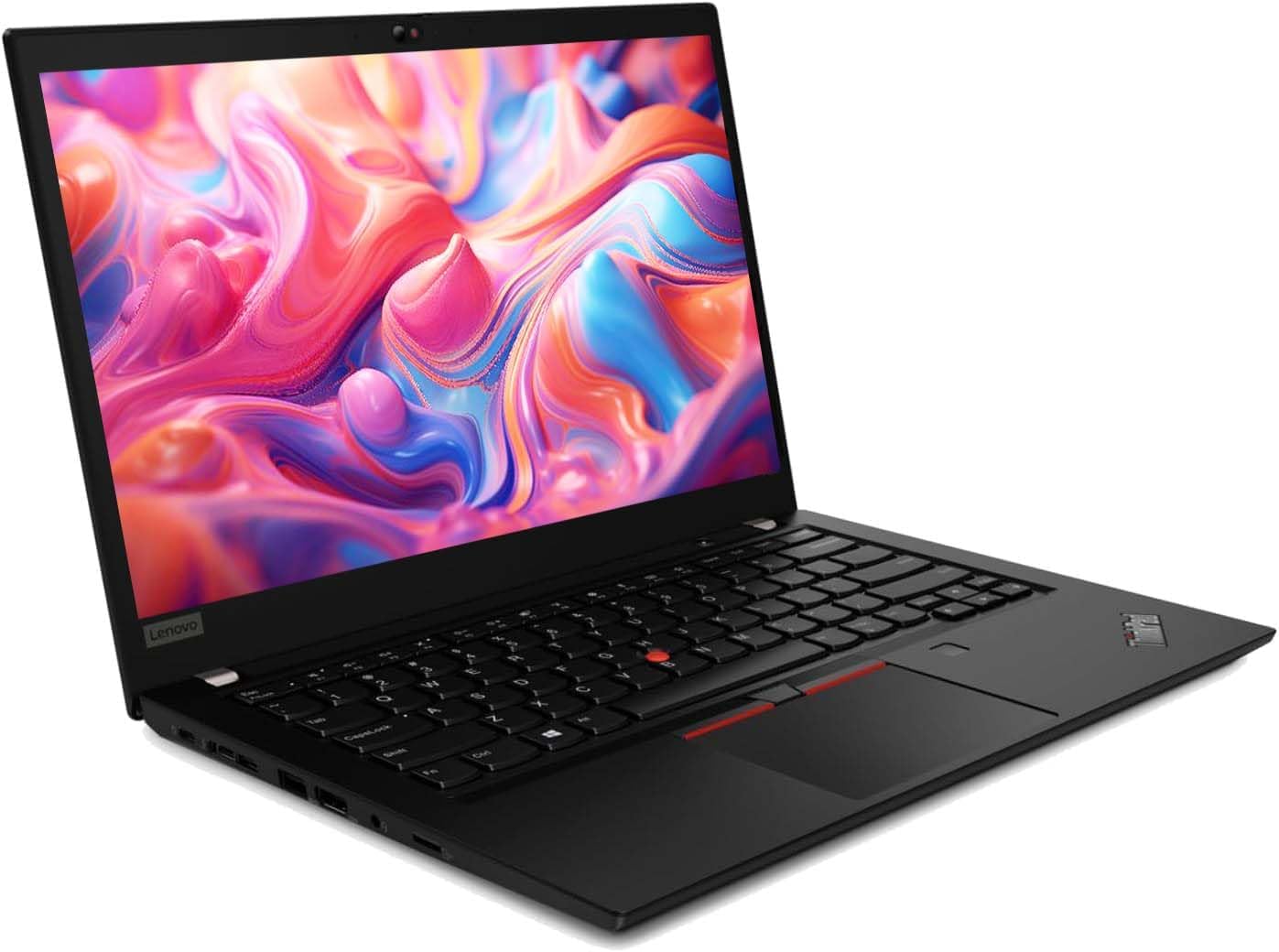 Lenovo Thinkpad T490 Business Laptop, PC portatile da 14 pollici, Intel Core i7-8665U, 16 GB RAM, SSD da 256 GB, tastiera US QWERTY Windows 11 Pro (ricondizionato)