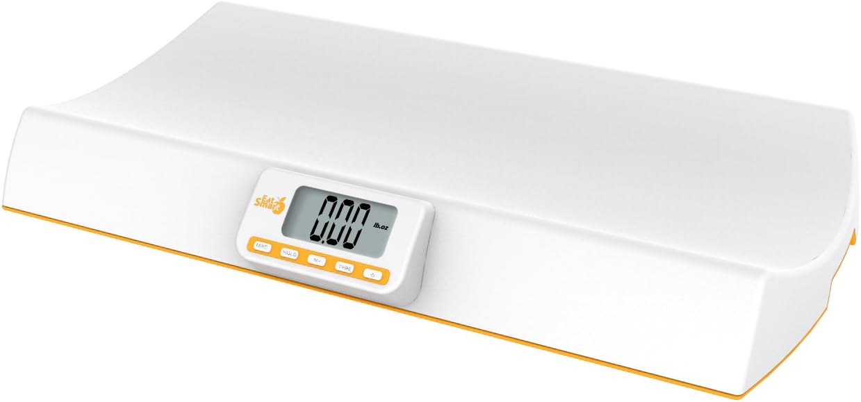 EatSmart Digital Baby and Pet Weight Scale, 44 Pound Capacity