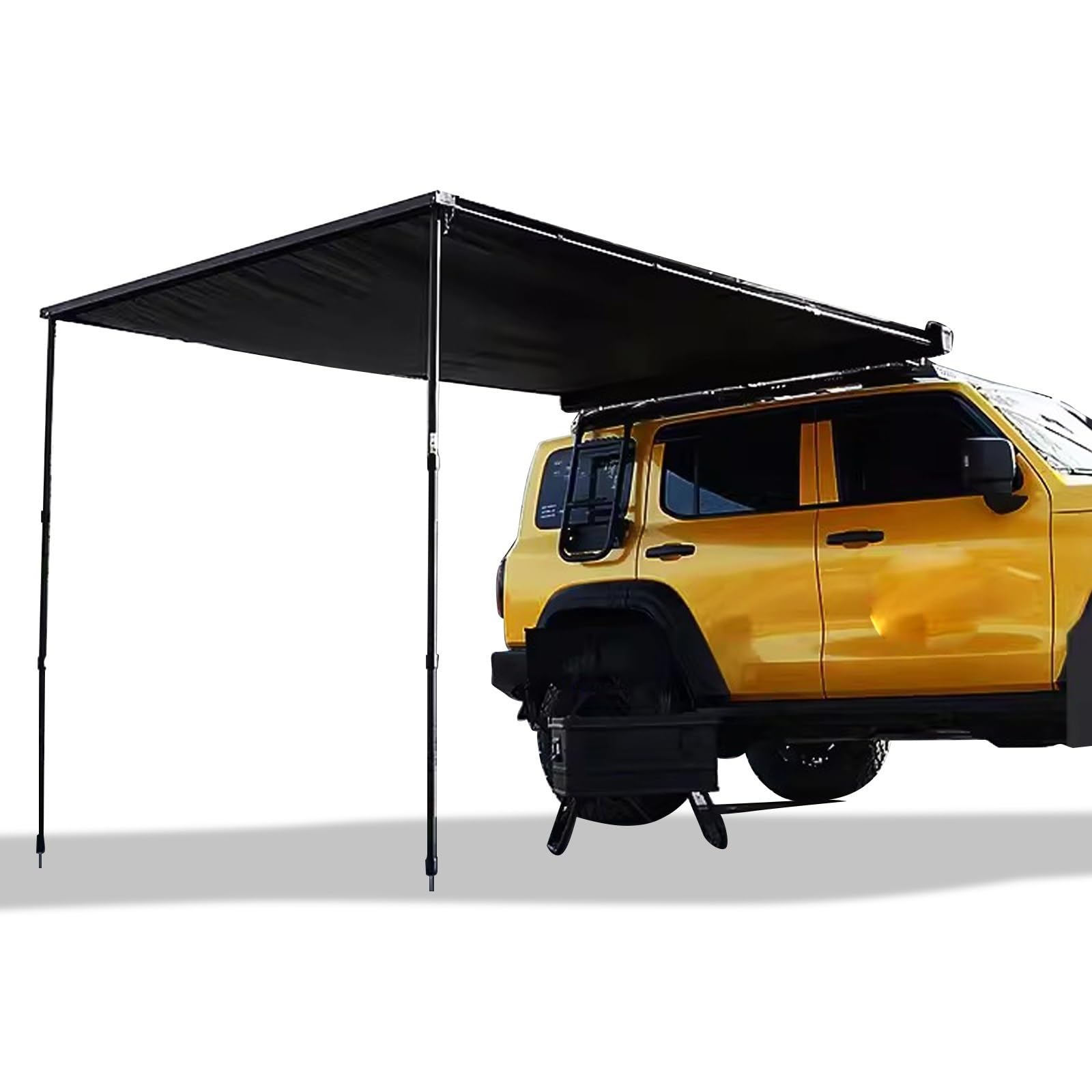 Amazon | 車用サイドオーニングテント カーサイドタープ ワンタッチ式