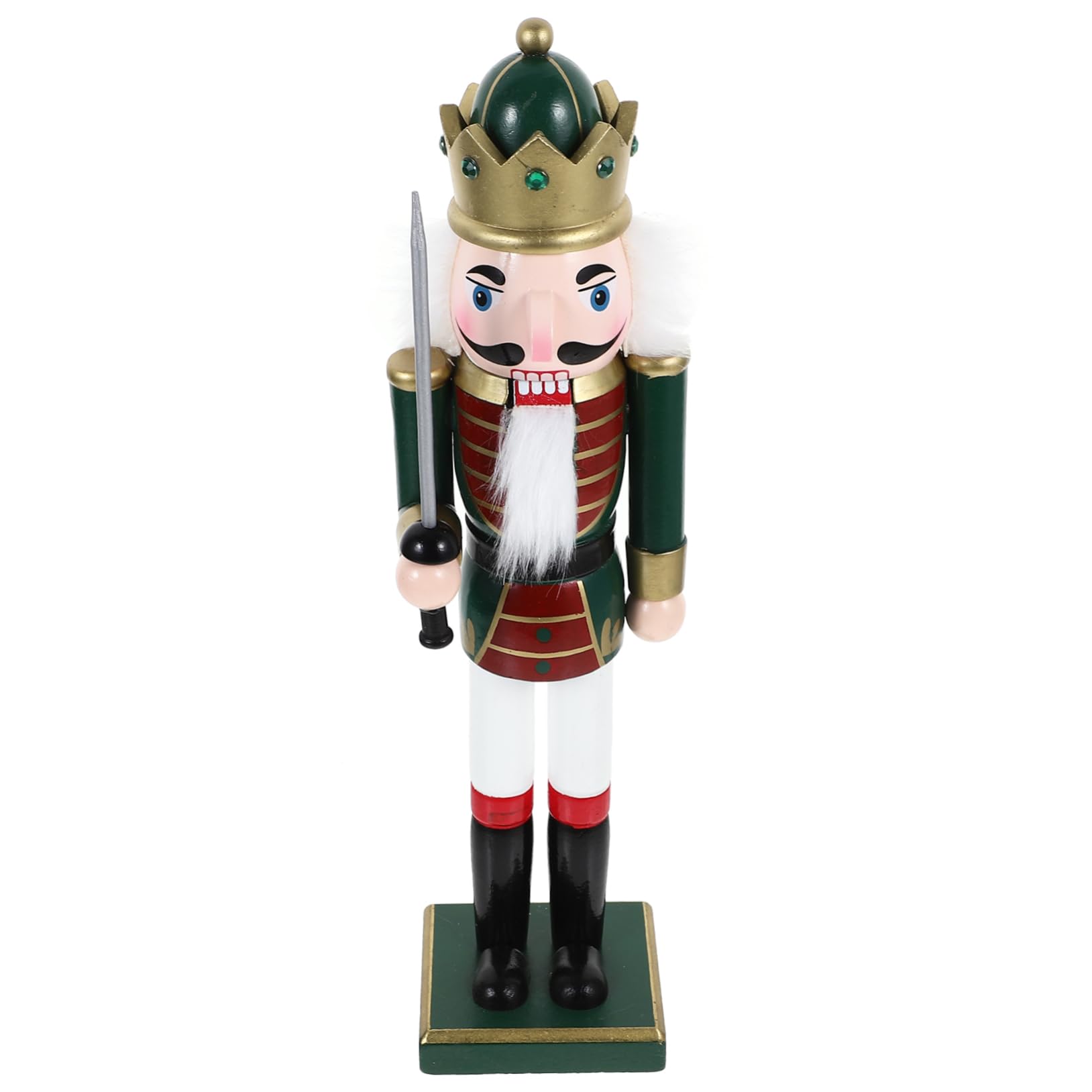 Casse-noisette En Bois,URMAGIC 30 Cm De Hauteur Casse-noisette Décoratif De Noël,Figurine De Soldat De Casse-noisette,Statues De Décor De Casse-noisette En Bois,décor De Casse-noisette De Noël