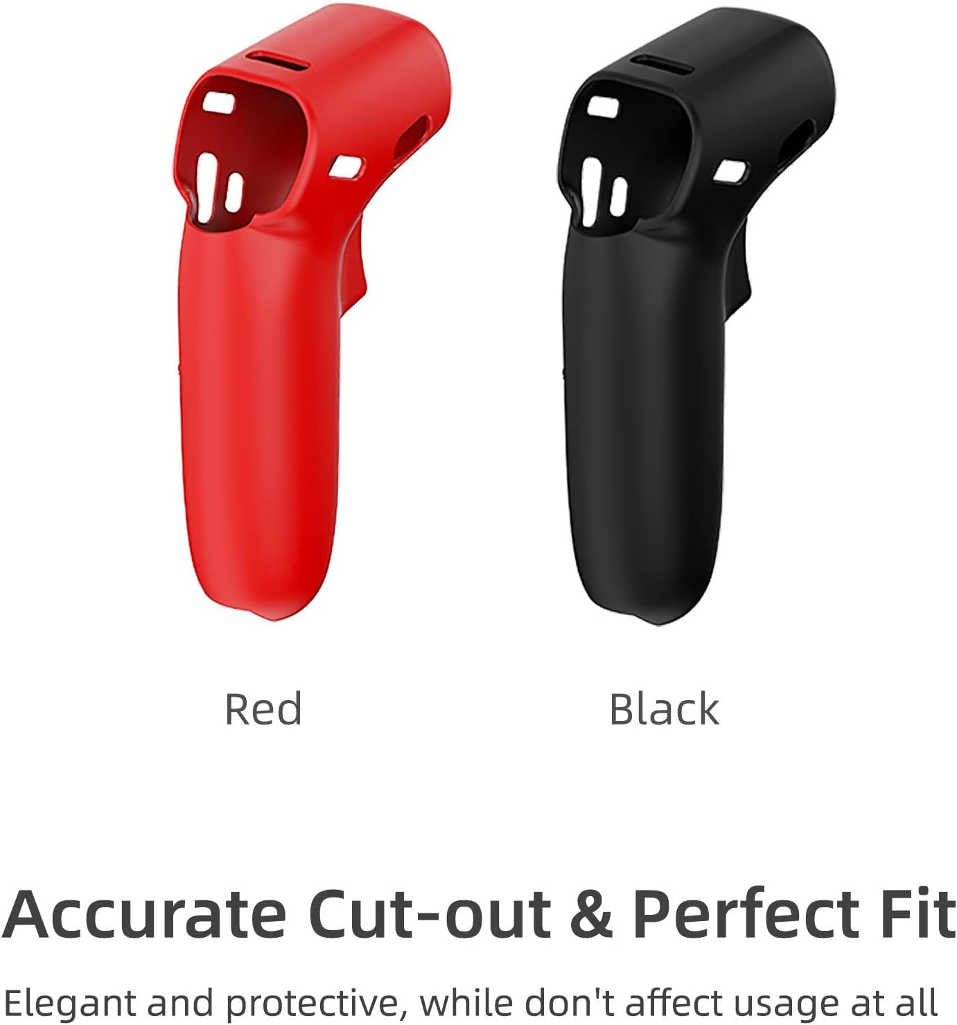 Avata Motion Controller Skin Case for DJI Avata Combo FPV Drone Remote Control Cover Accessories Handle Protection - Black