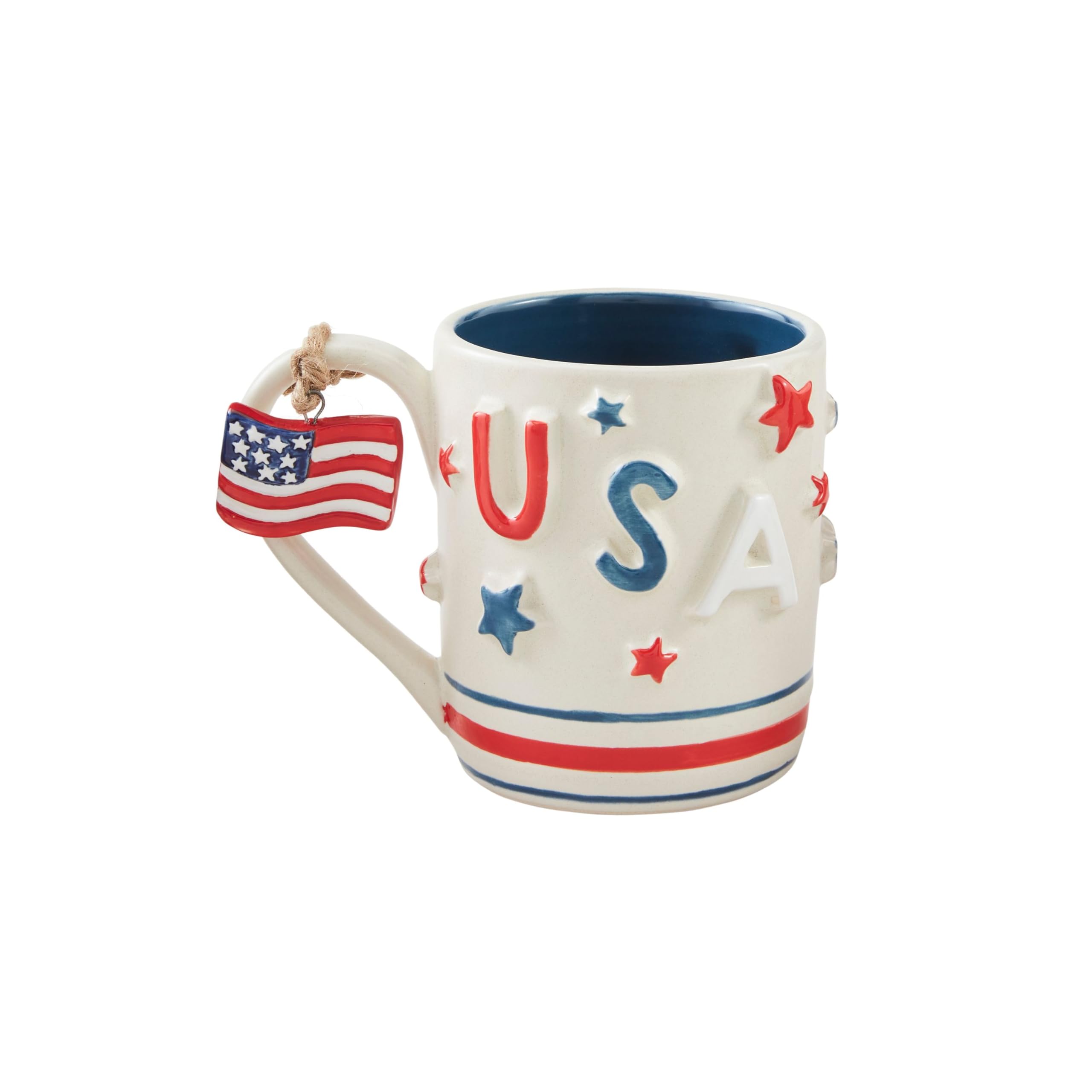 Amazon.com: Mud Pie Usa Americana Mug Set; 15 oz : Home & Kitchen