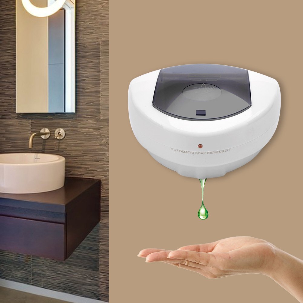 Automatischer Seifenspender 500ml Sanitizer-Seifenspender-Sensor-berührungslose Hände geben Wandmontage