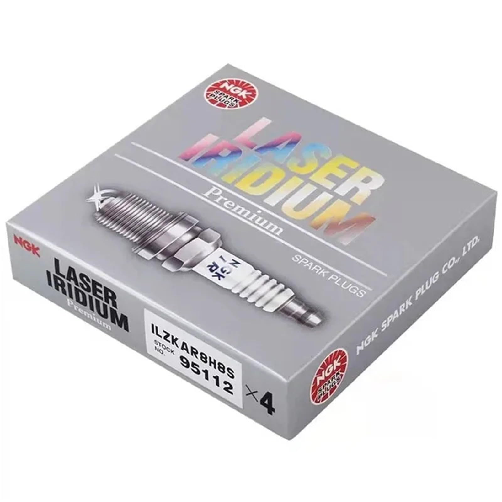 Amazon.com: 4Pcs NGK ILZKAR8H8S 95112 Laser Iridium Spark Plug
