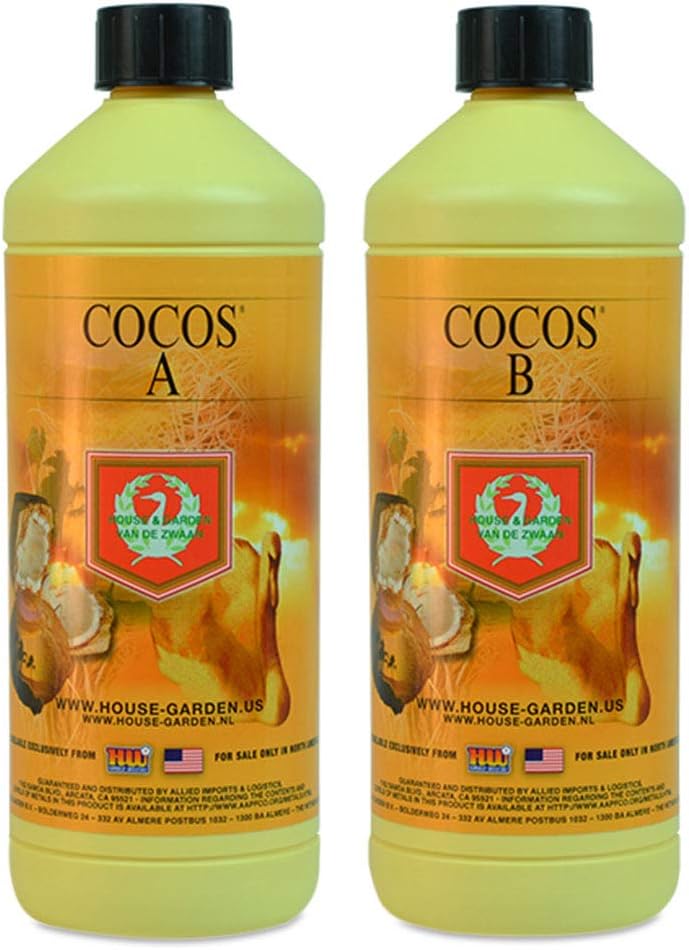 House & Garden CoCo Complete Plant Liquid Nutrient Hydroponics Coir 1 5 10 20L (1L A&B)