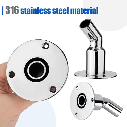 Miniatura 5 de XIHIRCD Tubo de escape de acero inoxidable 316 a través del casco de 0.945 in para calentador de estacionamiento diésel, tubo de escape, con