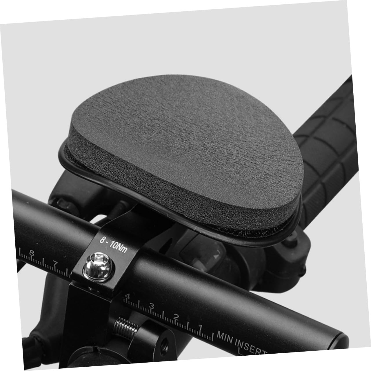 Manubrio Bici Corsa in Alluminio Aerodinamico con Supporto Ergonomico per Ciclismo Lunga Distanza Accessorio Resistente e Confortevole per Bici da Strada