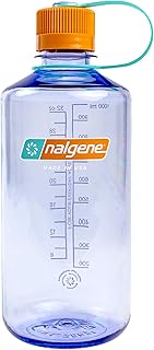 Nalgene 32 oz Narrow Mouth Water Bottle | BPA-Free, Durable & Leak Proof, Lightweight Bottle for Hiking, Gym & Travel, Ame