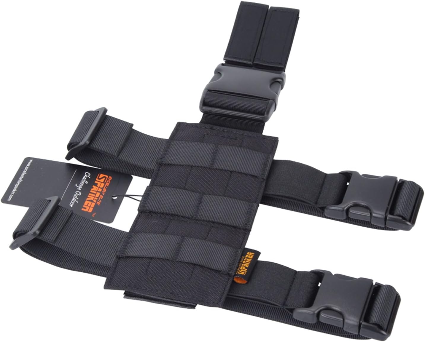 EXCELLENT ELITE SPANKER Tactical Drop Leg Holster Molle Leg Platform Left or Right Nylon