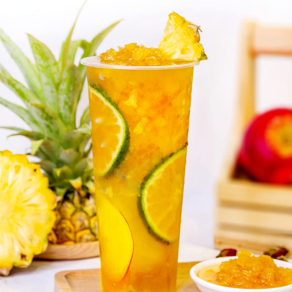Amazon.co.jp: Drink Link パイナップル ソース 900g フルーツ 缶詰