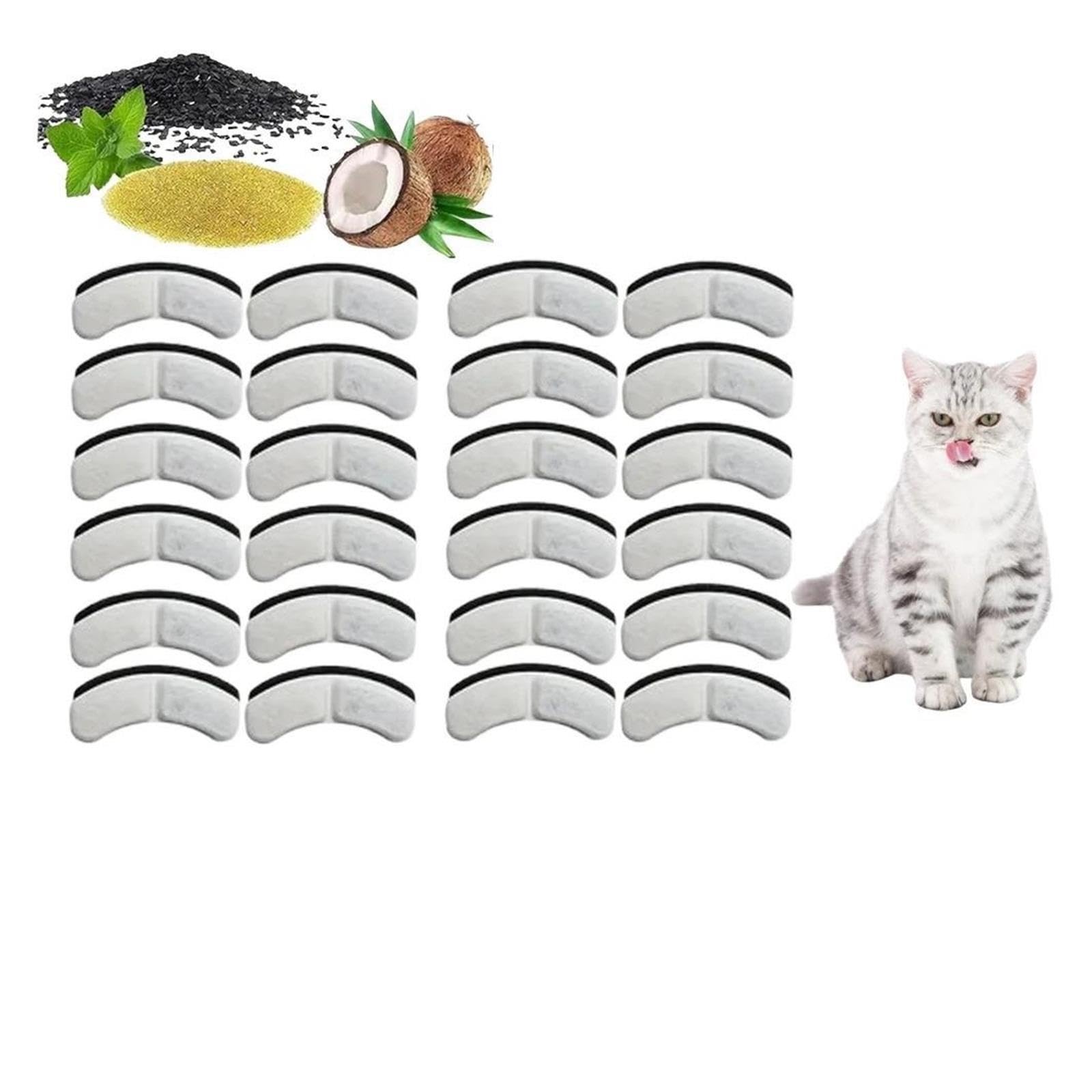HIZON Ersatzfilter for Trinkbrunnen for Haustiere