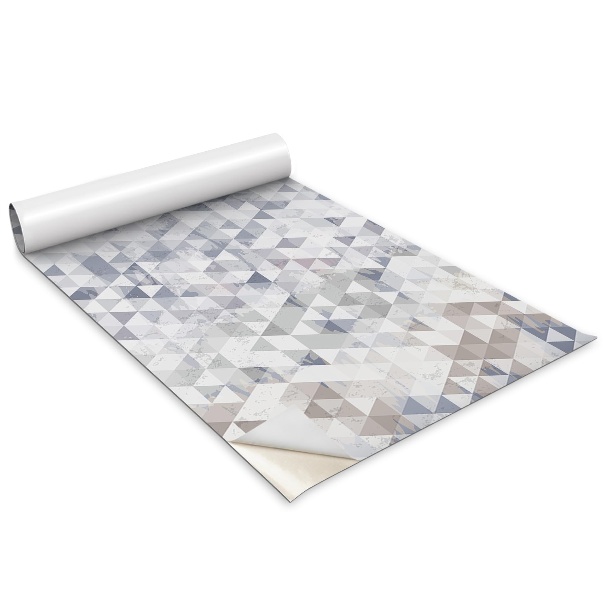 Papier peint rouleau pour meuble abîmé : rénovation facile avec sticker 100x50