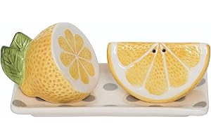 Lemon Salt and Pepper Shakers