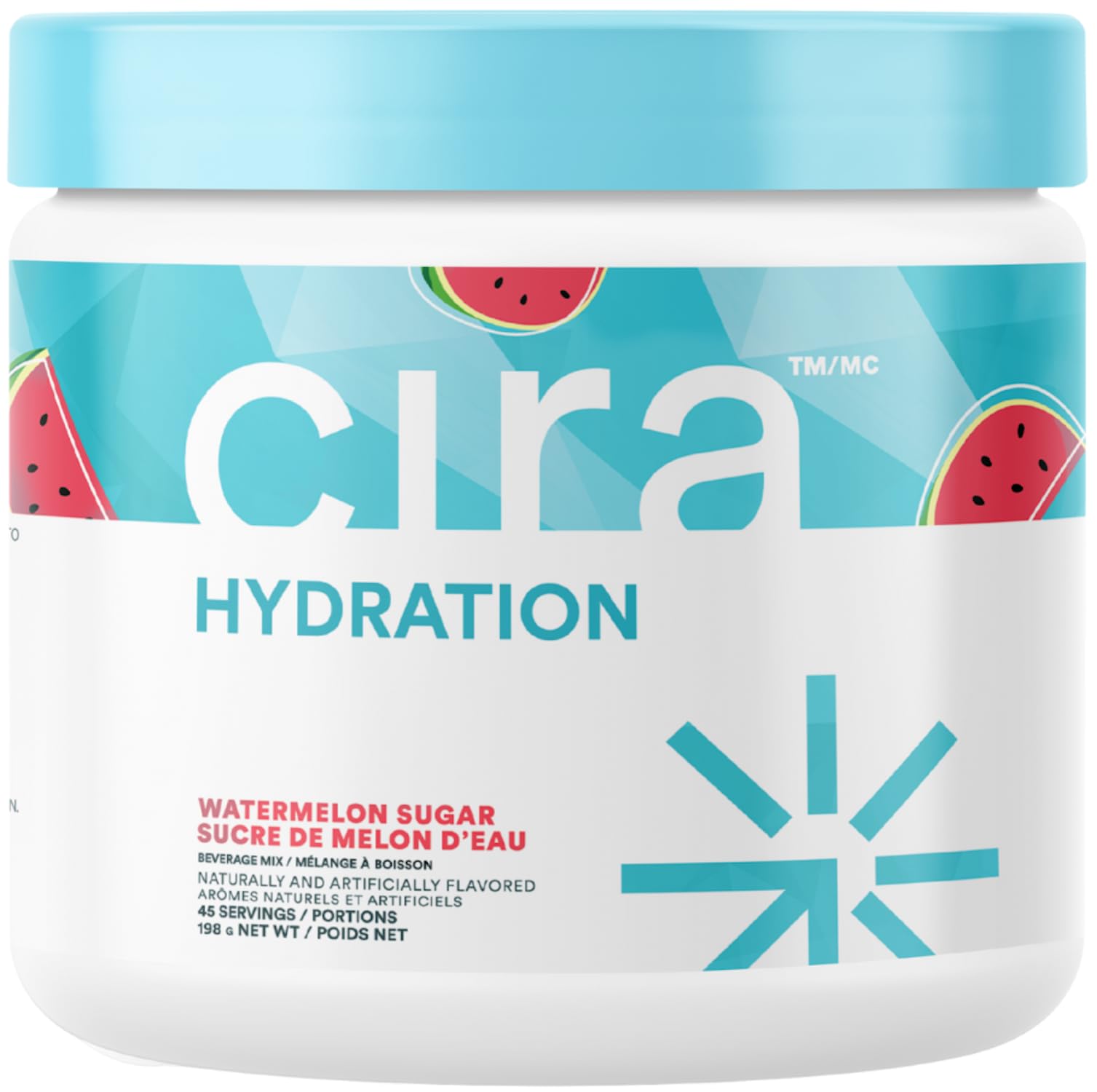 Cira Glow-Getter Hydration Electrolytes Powder for Women - Electrolyte Drink Mix with Himalayan Salt for Dehydration Relief and Morning Recovery - 45 Servings, Watermelon Sugar