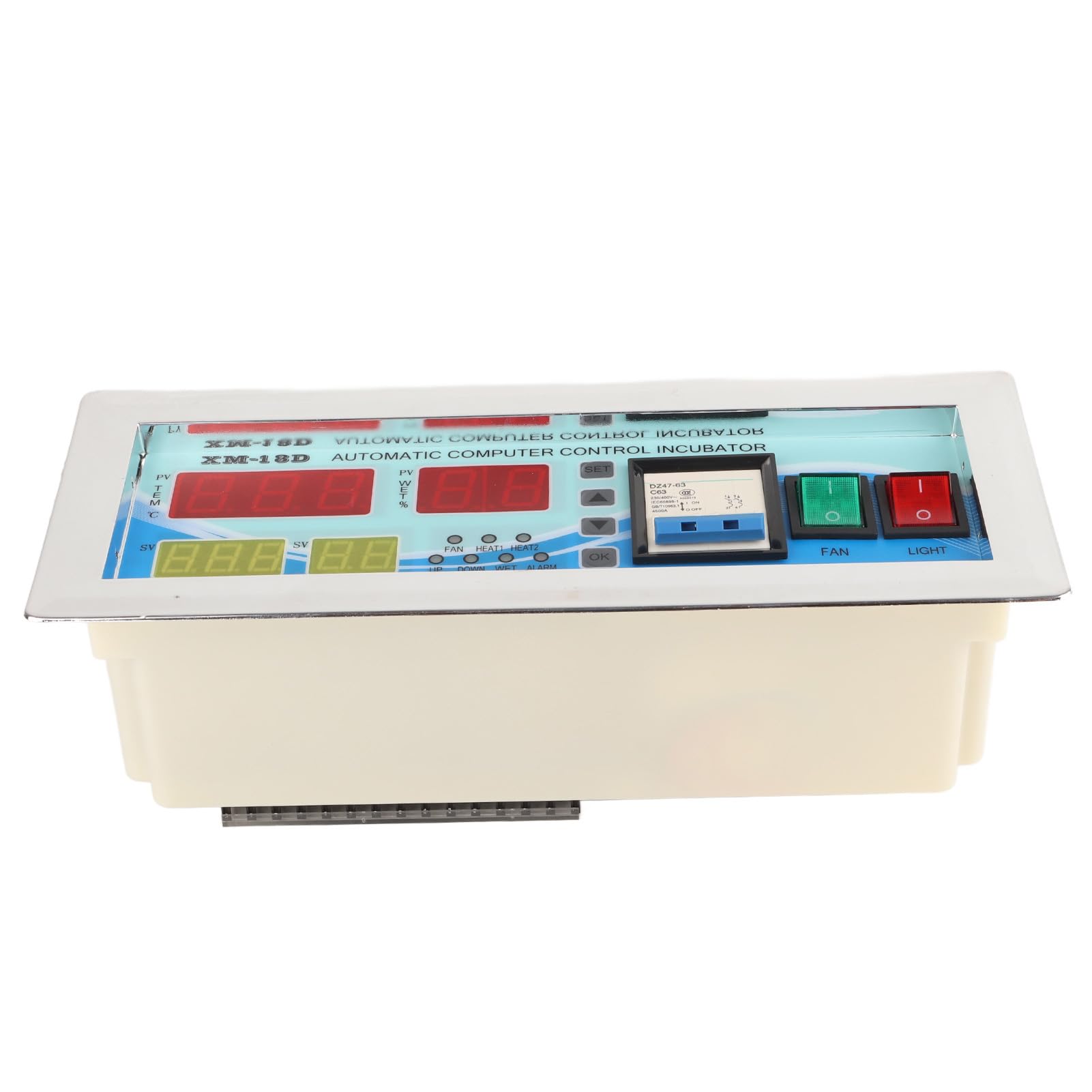 Controller Incubador Xm-18D Durevole Intelligente LCD Digital Temuro Controllo dell'umidità per Gli Uccelli Riproduttivi in Plastica 1 X 1 X Sensore Manualmente