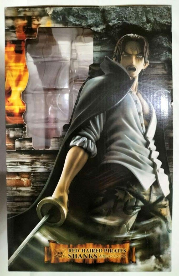 Amazon.co.jp: One Piece Figure P.O.P DX Red Hair Shanks : Toys & Games