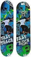 Skate Semi Profissional Montado Completo Modelos, Montado Skate Infantil Semi Profissional Juvenil Radical Skateboard Criança Shape com Lixa - Arte de Rua