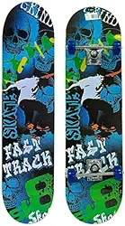 Skate Semi Profissional Montado Completo Modelos, Montado Skate Infantil Semi Profissional Juvenil Radical Skateboard Criança Shape com Lixa - Arte de Rua