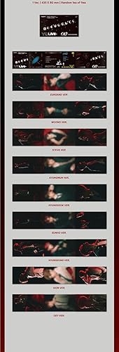 Miniatura 3 de DREAMUS YOUNITE YOUNI-ON 3er EP Álbum CD+Póster+Photobook+Youni-map+Postal+Tarjeta+Tarjeta Fotocard+Seguimiento (SET (RED ON+BLACK ON))