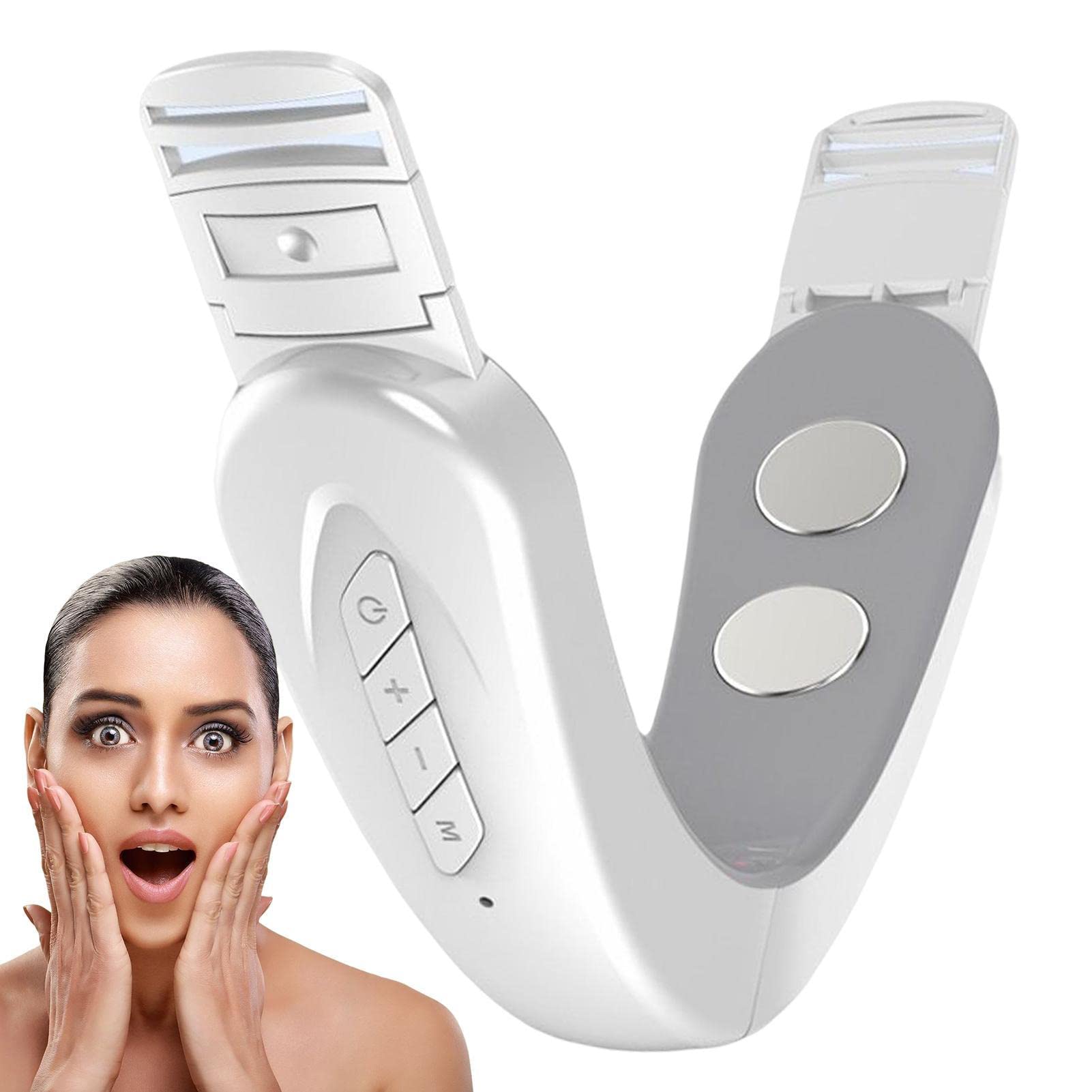 ボディ・フェイスケア V-Lift Machine + Les Glisse V Lift Face Device - Massageador Elétrico Portátil para Moldar