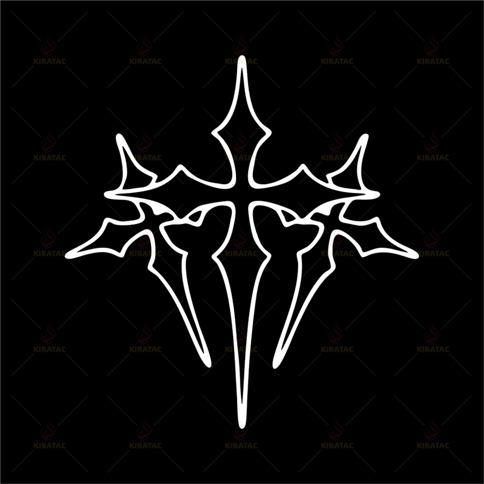 HAfgDJ 1PC Cross Motocycle Stickers Waterproof for Motorbike Fuel Tank Helmet Front Fairing