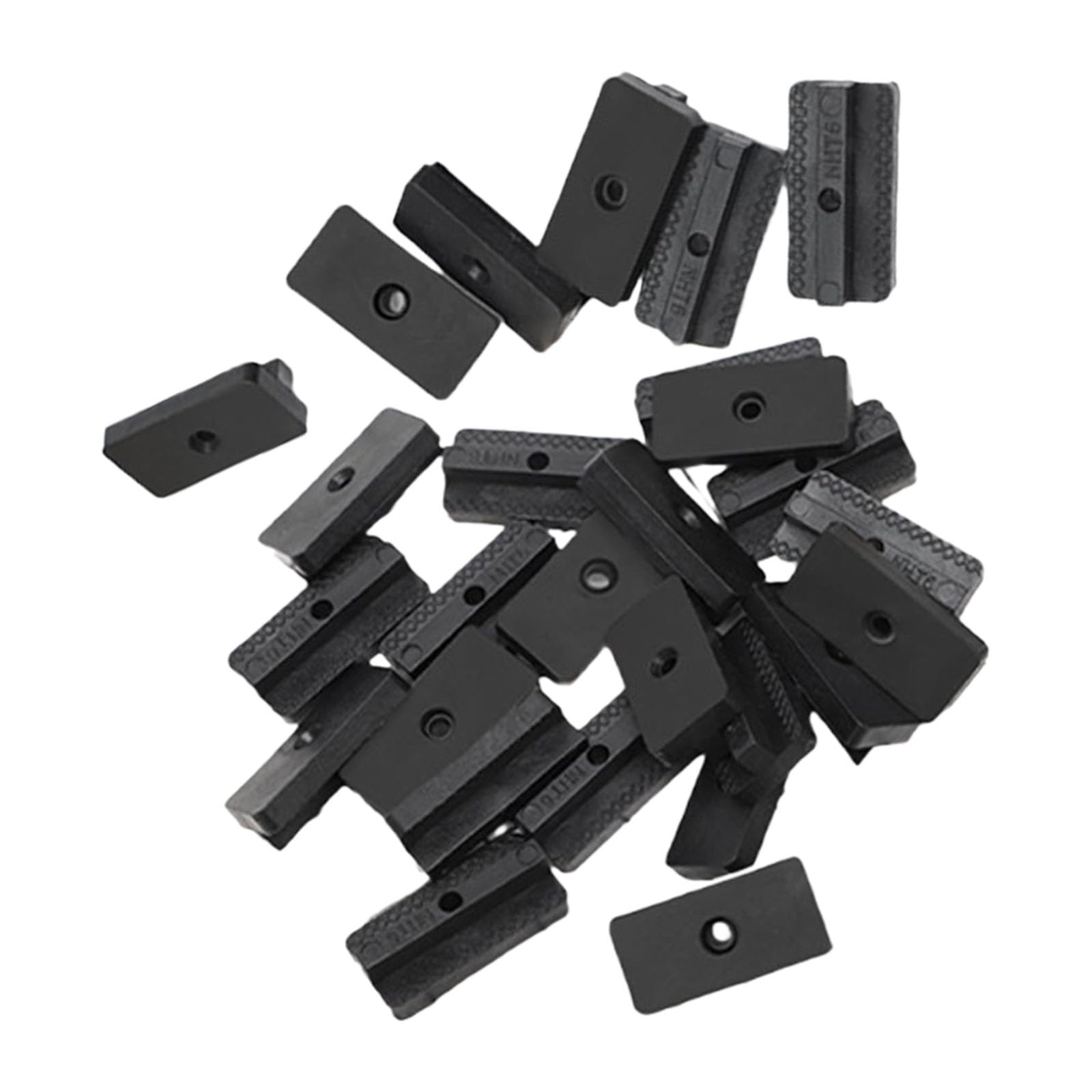 Shyyoulqe Multicolor Composite Deck Fasteners 100Pcs Sturdy Clips For Secure Outdoor Flooring, Easy Installation Composite Decking Clips