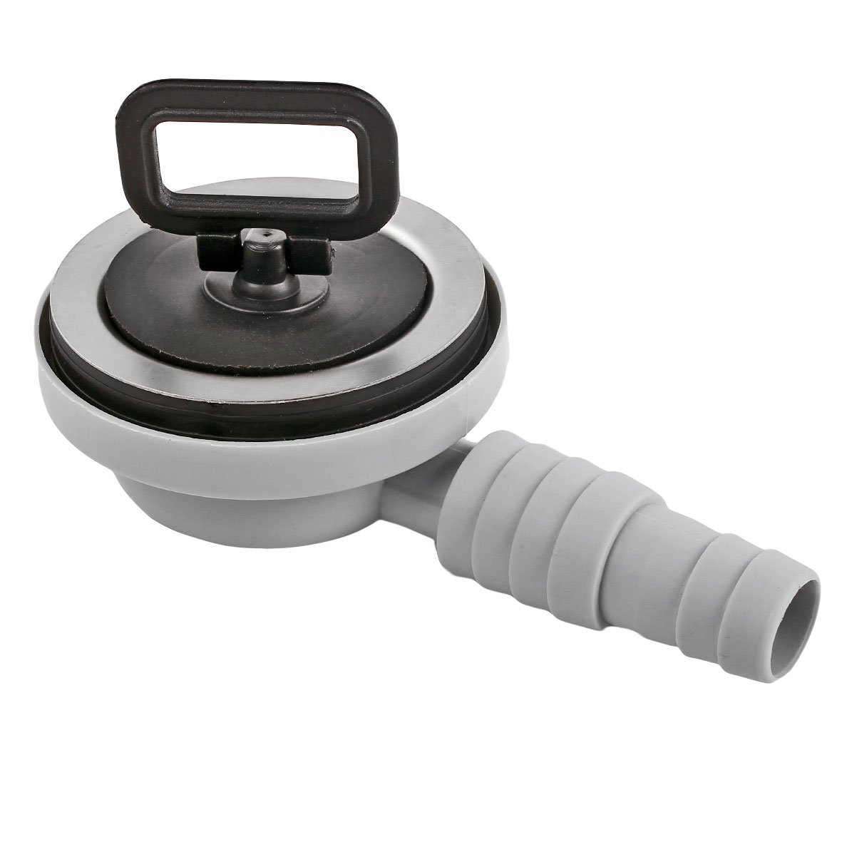 Novaservis Spoelbakken - Spoelbak rond, diameter 43 cm, met overloop, rvs DR43