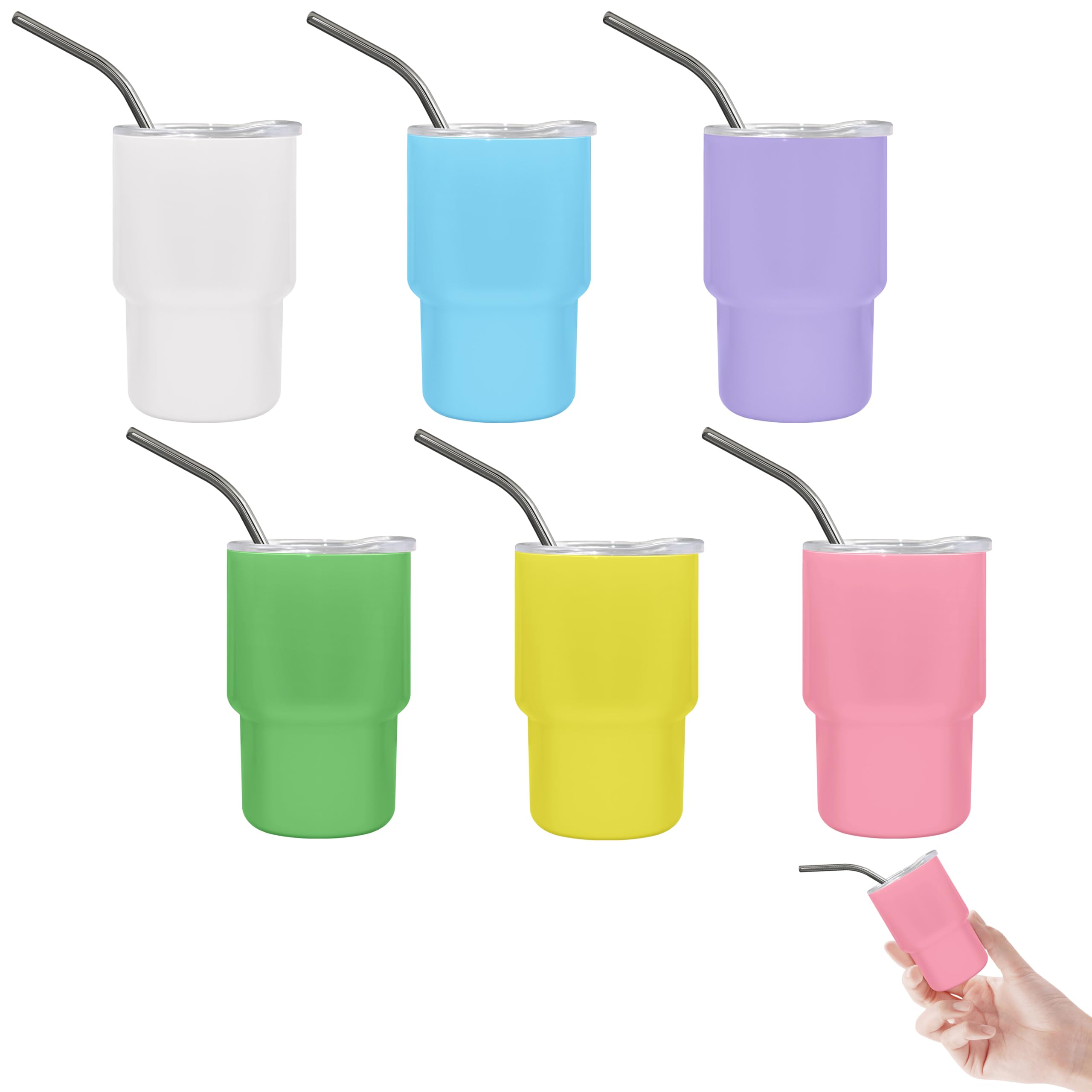 Verre à shot isotherme en acier inoxydable double paroi de 88 ml haut de gamme