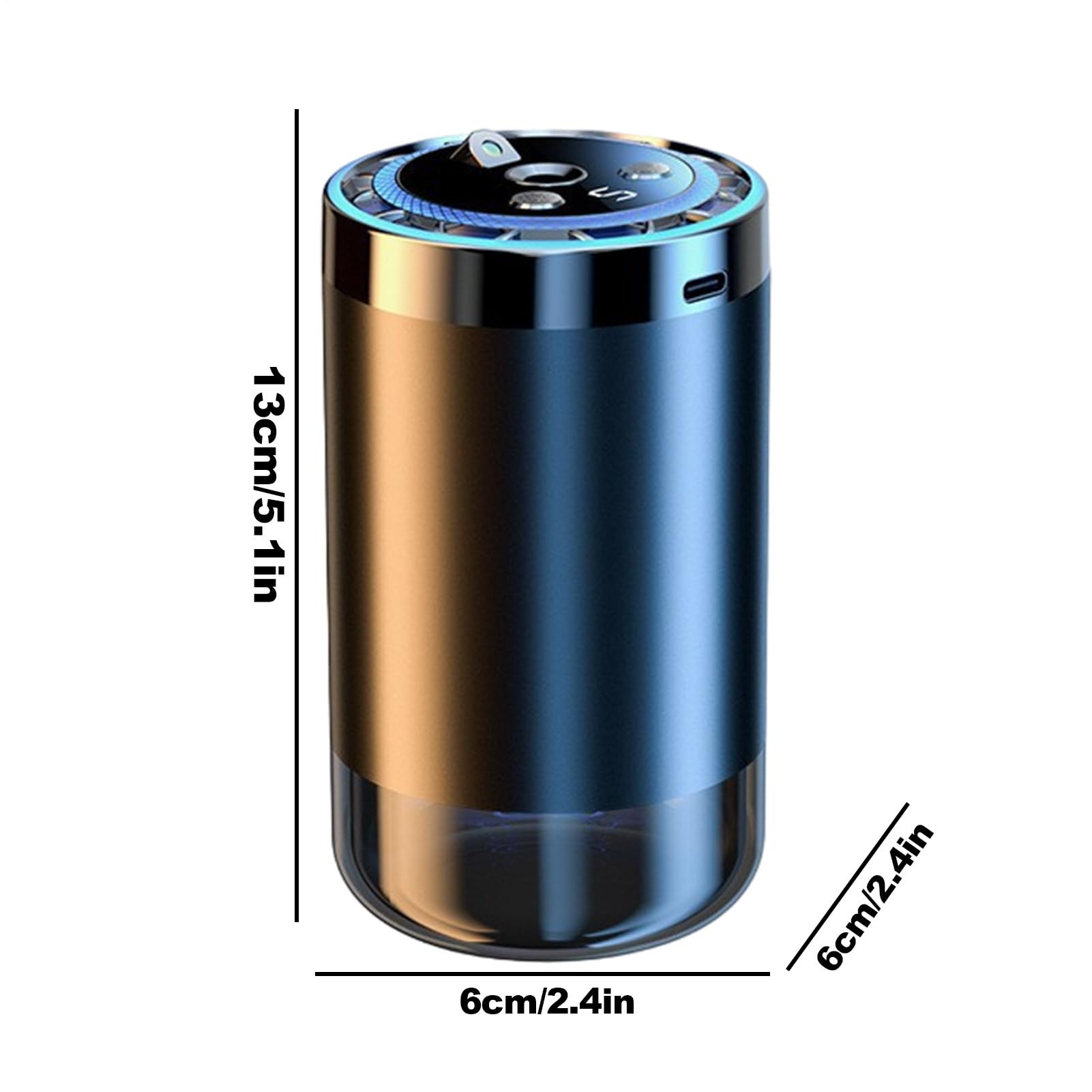 Profumatore Auto Elimina Odori Diffusore Deodorante Ambienti Aromi Intelligenti Proiettore Starlight 5 Modalità