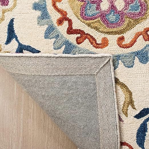 Image of Soft Pure Woolen Modern Collection Tufted Carpet for Living Room,Bedroom'Kitchen and Hall (5 X 8) Feet
