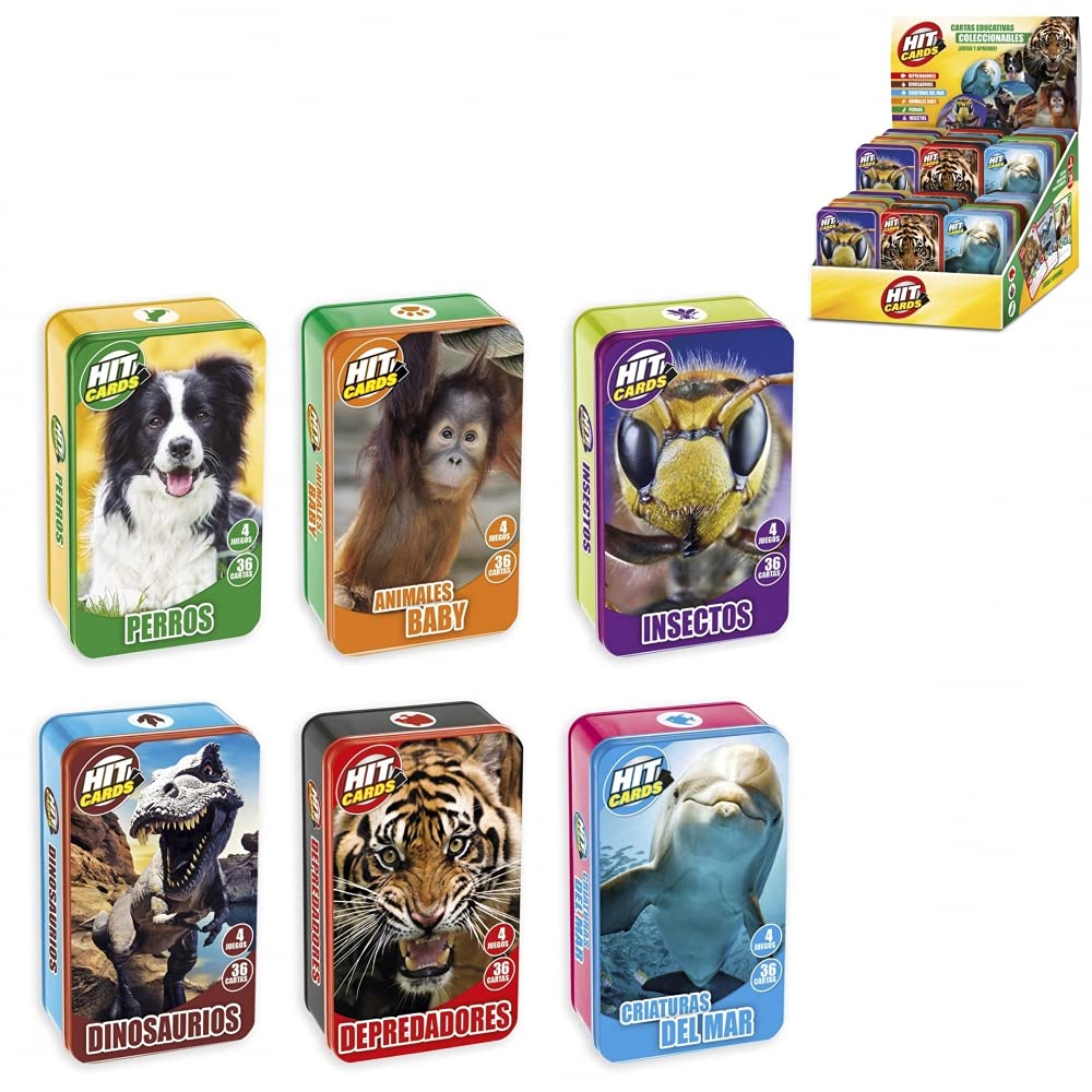 IMAGILAND S.L. Exp. 18 Cartas Educativas Caja Metal