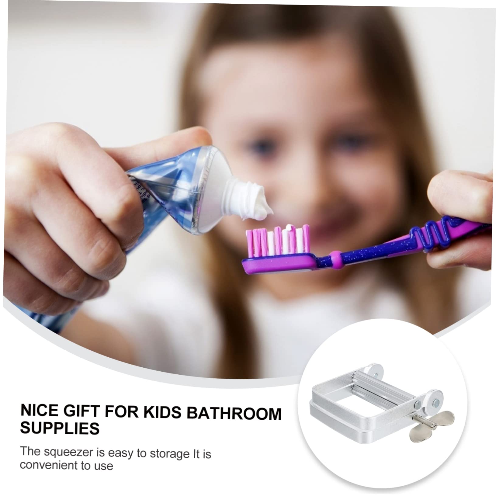 3 Stück Toothpaste Squeezer Metall Professioneller Tubenausdrücker für Zahnpasta und Kosmetik Vielseitig Einsetzbar für Haarfarbe Ölfarbe und Silber