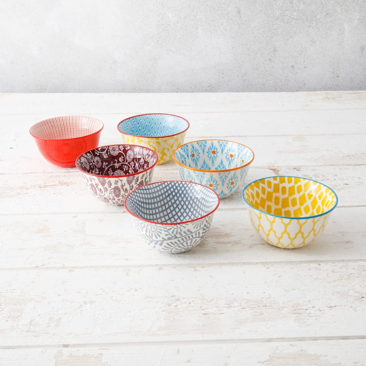Artime - Service de 18 assiettes et bols design 1, SABAE