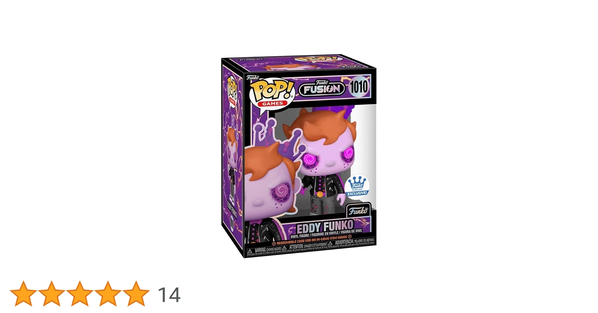 Amazon.co.jp: Funko Pop Eddy Fusion Exclusive 1010 : ホーム＆キッチン