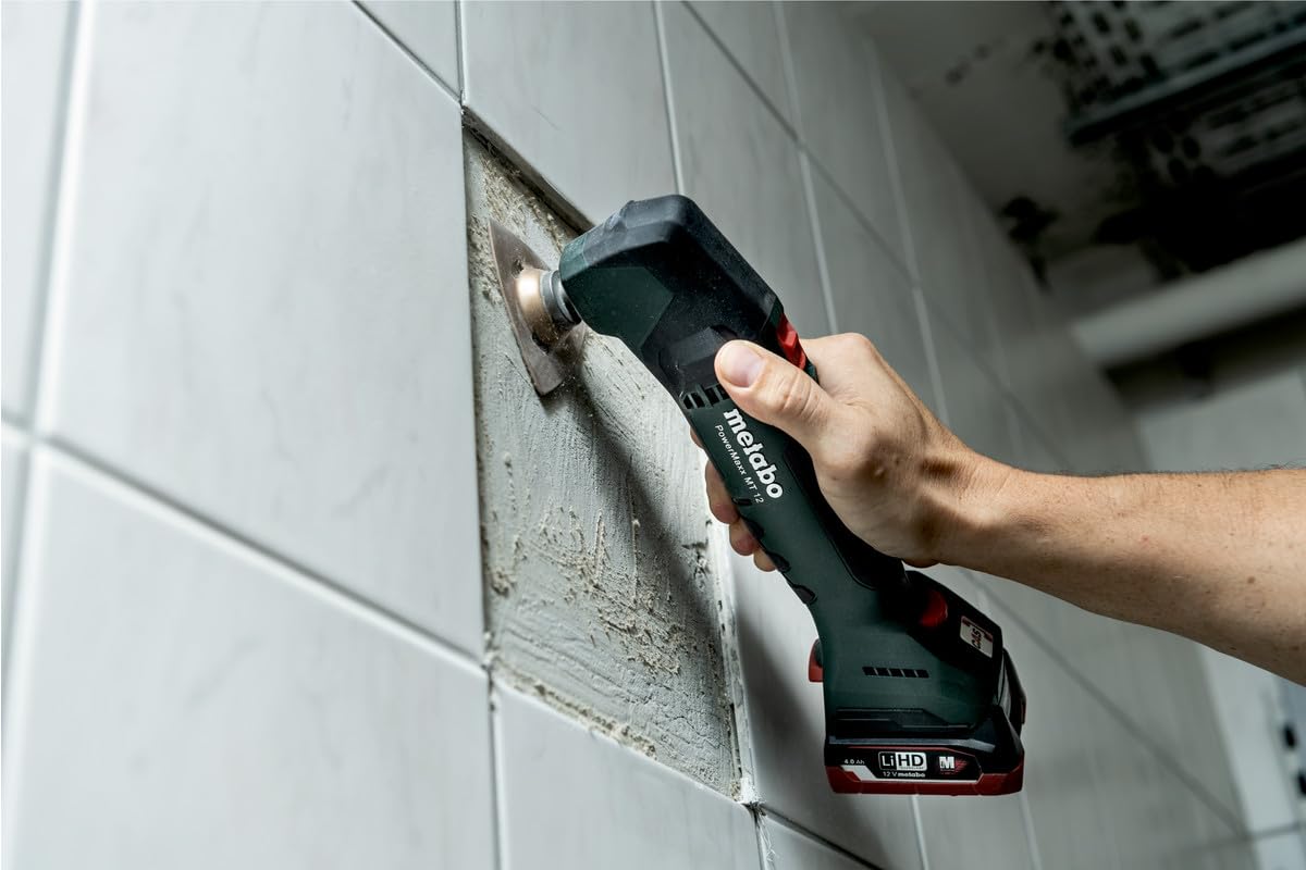 Metabo PowerMaxx MT 12 613089850 - Multiherramienta inalámbrica (sin batería, voltaje 12 V, portaherramientas compatible con OIS/Starlock)