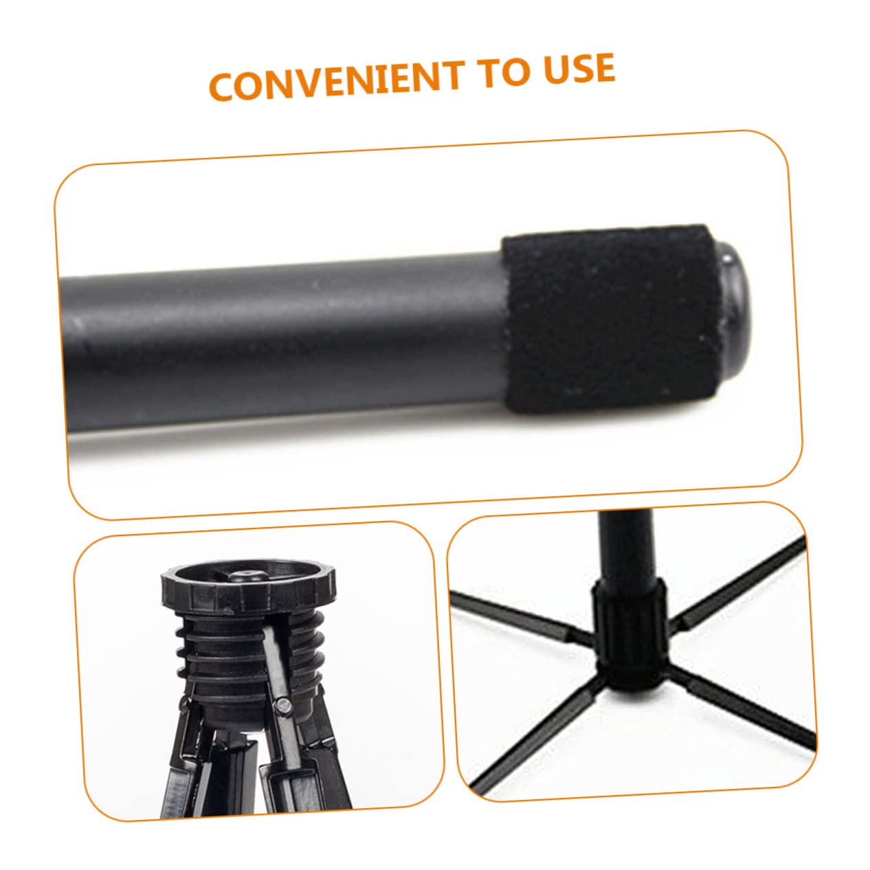 Levemolo 3pcs Clarinet Storage Rack Flute Collection Stand Durable Desktop Flute Rack Ideal for Home or Store Display