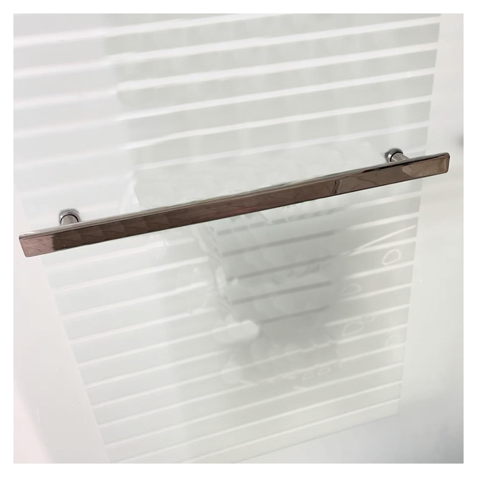Poignée de porte de douche rechange inox bouton de tirage pour porte en verre salle de bain
