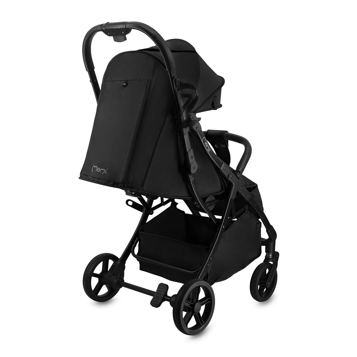 MoMi PAOLA Kinderwagen Zusammenklappbar - Reisebuggy bis 22kg ab 6 Monaten - Kinder Buggy mit Liegefunktion und Automatischer Faltung - 5-Punkt-Sicherheitsgurt - Alle Räder mit Stoßdämpfung