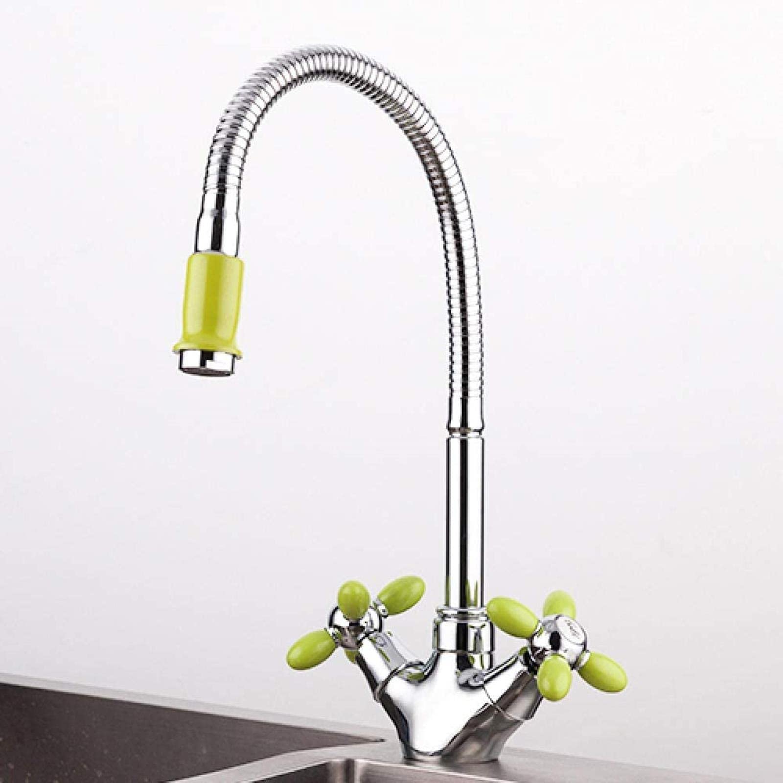 Robinet de cuisine mélangeur multicolore idéal pour simplifier la vaisselle au quotidien