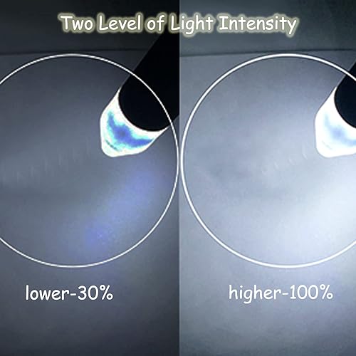 Miniatura 3 de Penyeah Luz para bolígrafo, bolígrafo LED con luz, bolígrafo iluminado para escritura nocturna para escritor nocturno, accesorios de repuesto