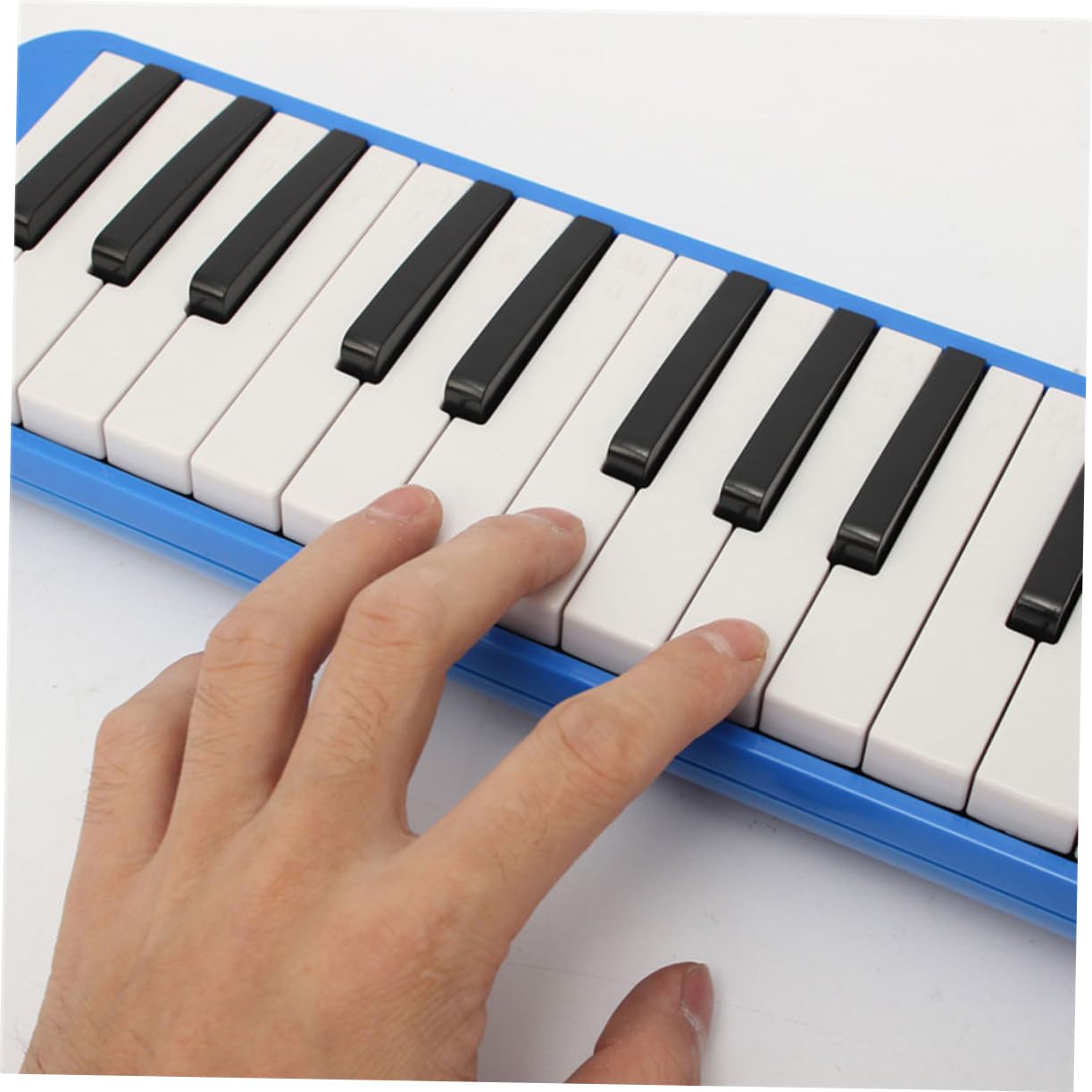 ifundom Melodica Portátil De Teclas Para Principiantes y Amantes Incluye Funda De Transporte Azul